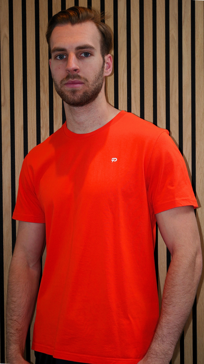 Basic Powerfully Tee Blazing Orange