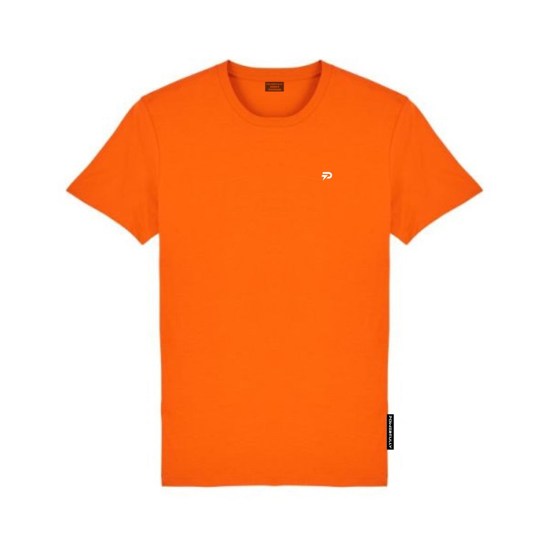 Powerfully shirt oranje